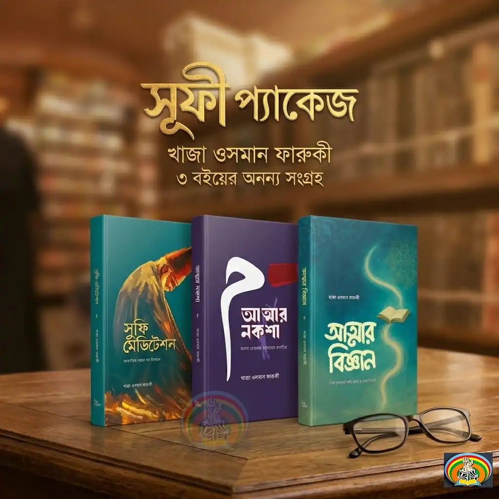 সূফী প্যাকেজ ( সূফী মেডিটেশন, আত্মার বিজ্ঞান ও আত্মার নকশা) খাজা ওসমান ফারুকী